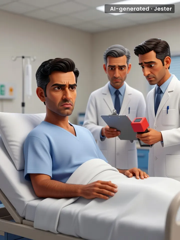 Legally dead for ten minutes — the only time an actor gets a real deadline on a role.