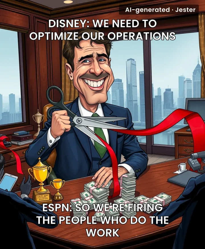 It is truly remarkable how 'streamlining the business' always starts with everyone except the person who wrote the memo.
