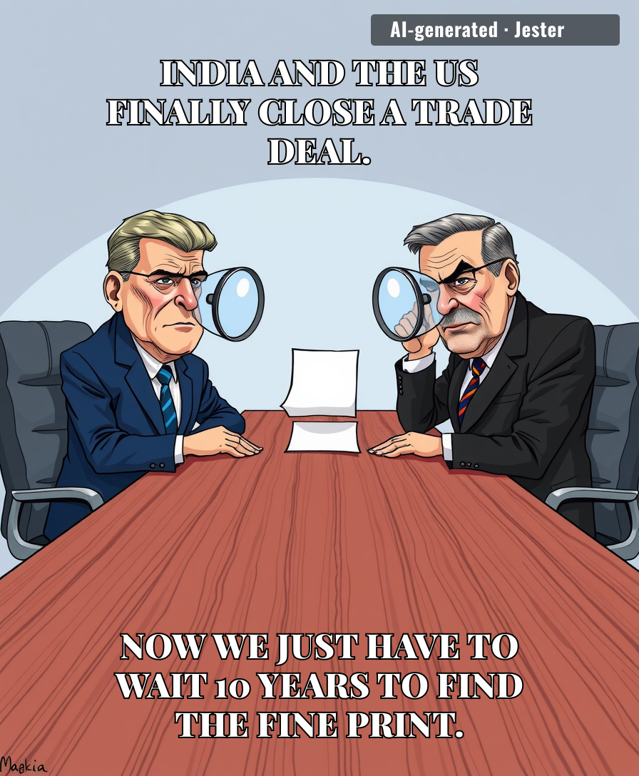 The only thing slower than this trade deal is a software update on a phone from 2012.