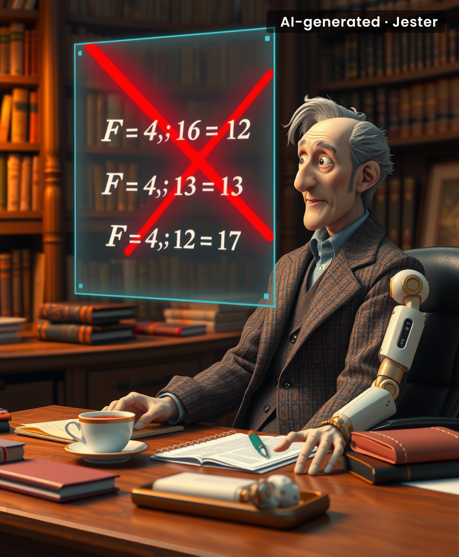 The only thing longer than 87 years of trying to prove a conjecture is the millisecond it takes an AI to disprove it.