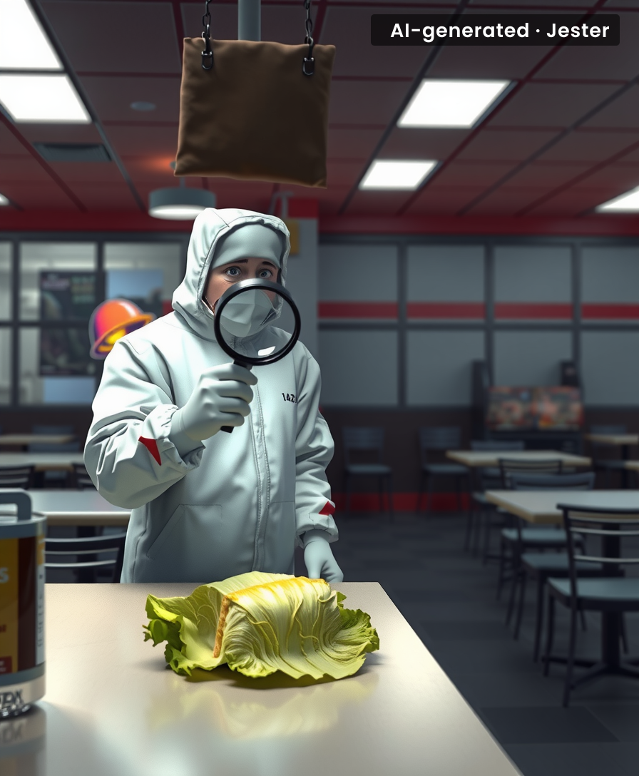 Even the lettuce at Taco Bell is making people sick — and it's not even the fake cheese.