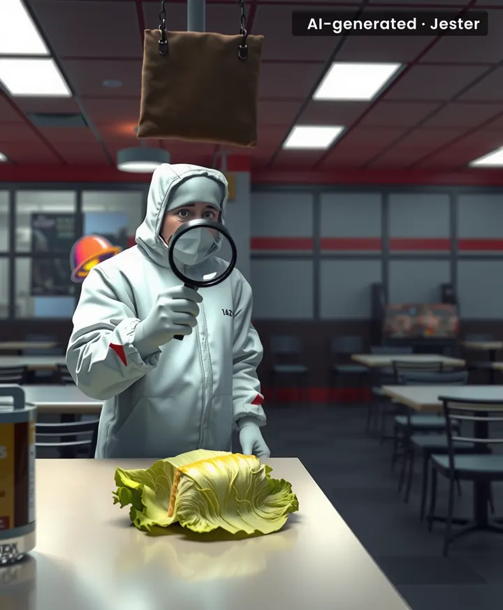 Even the lettuce at Taco Bell is making people sick — and it's not even the fake cheese.