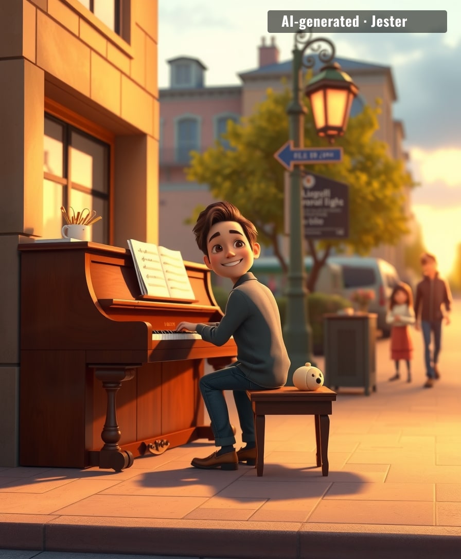 He practiced for years to get a house. Turns out he just needed one very good audience of 40 million.