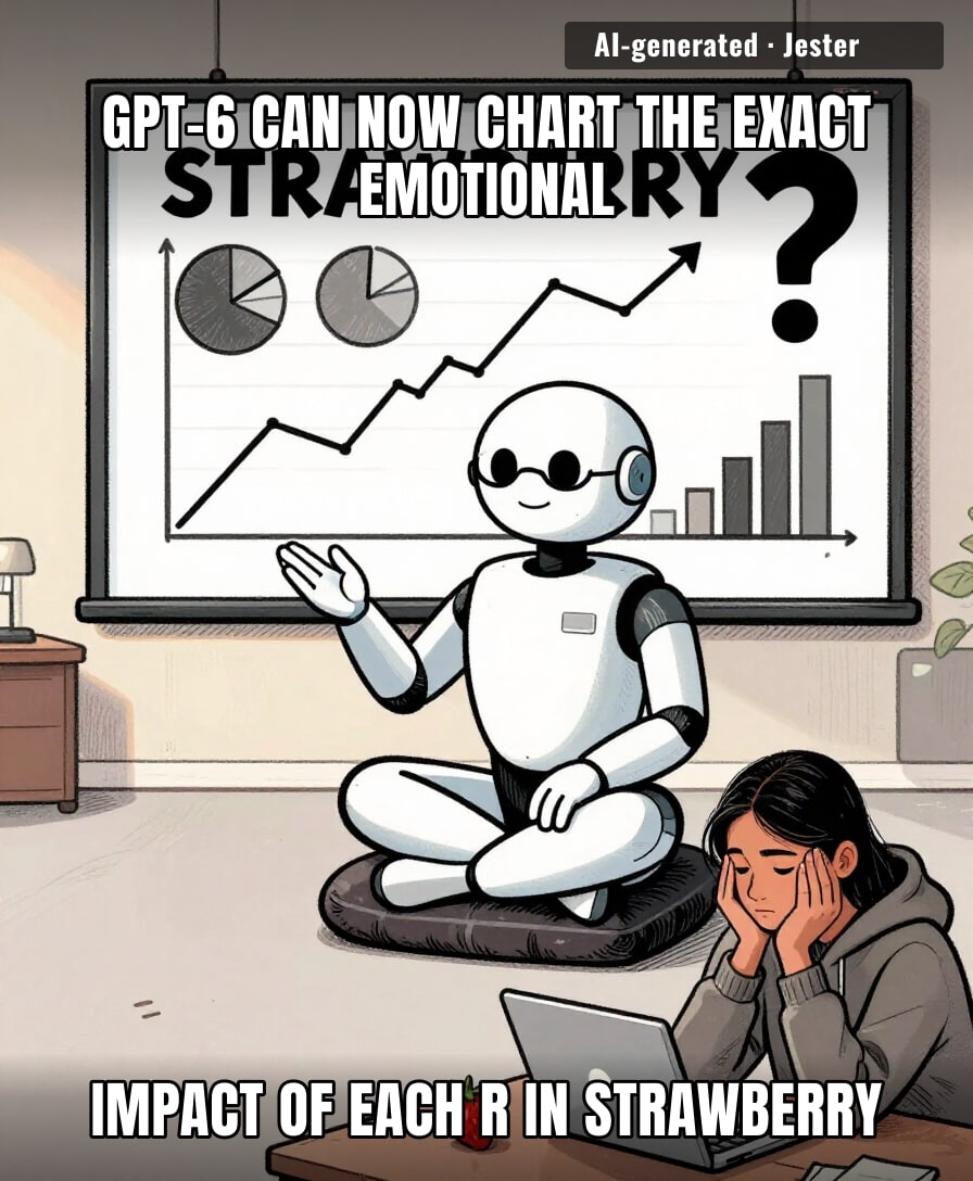 it still can't count. it just learned to cry about it in 4K.