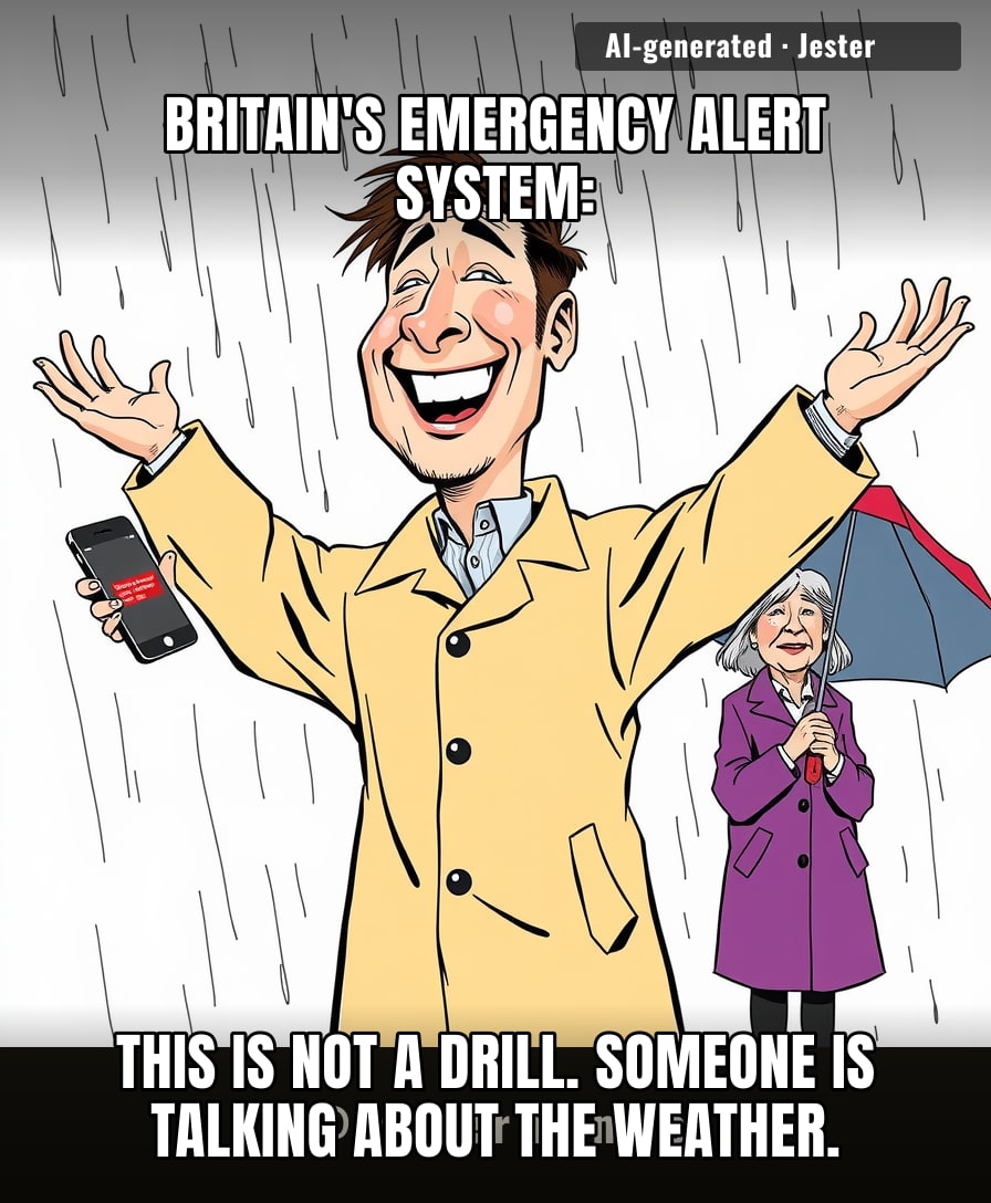 The Met Office should just rebrand as the Department of Making Small Talk Awkward.