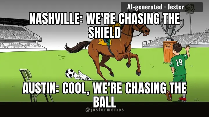 the Supporters' Shield: a trophy that protects you from nothing.