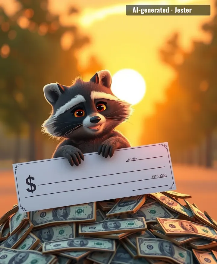 When a raccoon has better fundraising numbers than your entire CSR department.