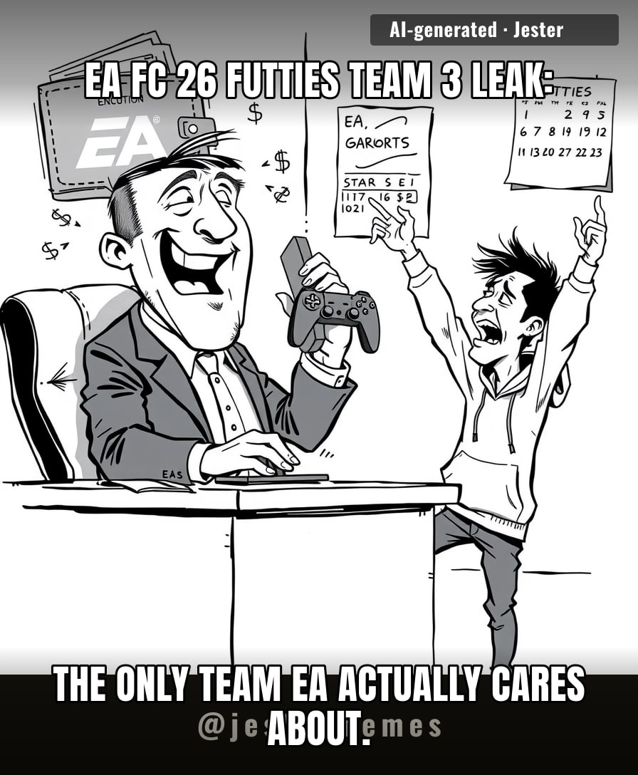 Leaks are the only part of FUTTIES that ever delivers on time.