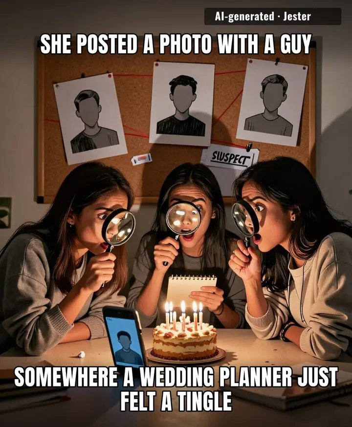 every birthday post is a gender reveal for a relationship that may not exist