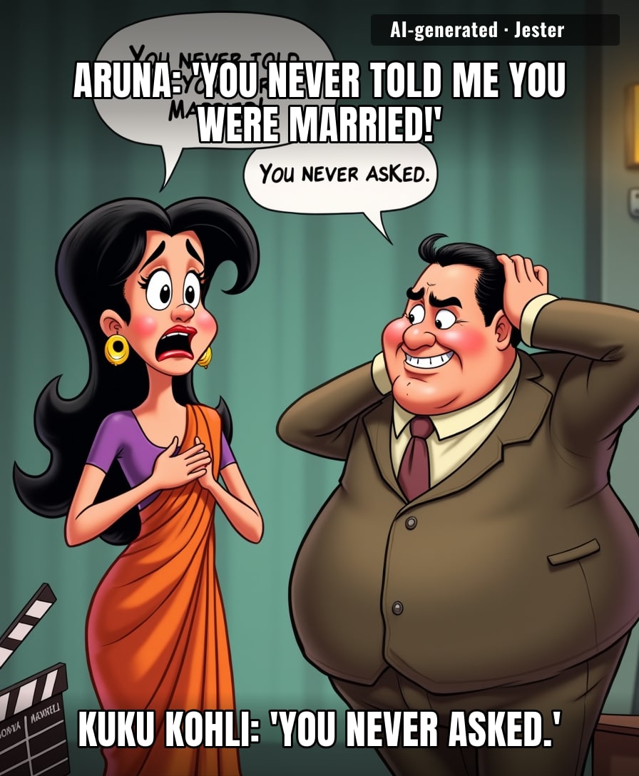 Marriage revealed in a conversation, not a ceremony — the ultimate Bollywood plot twist.