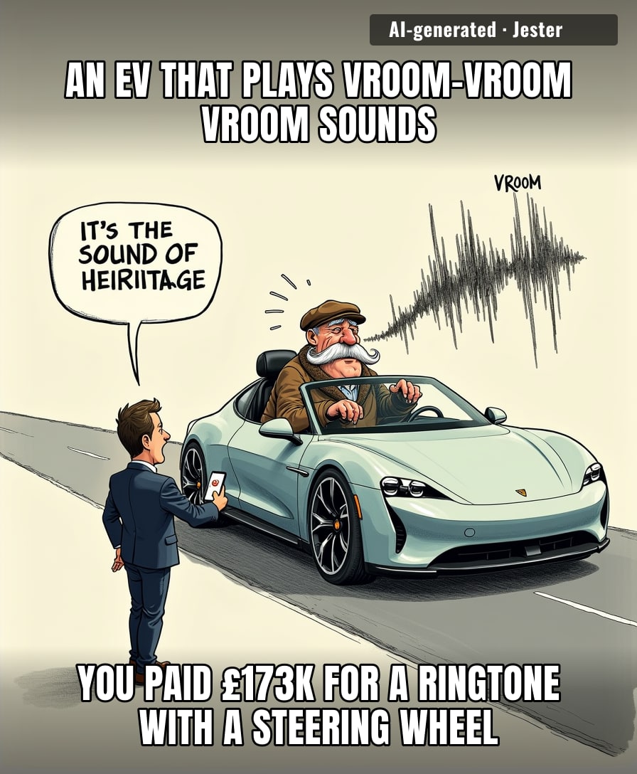 Bentley went electric but kept the sound of money burning