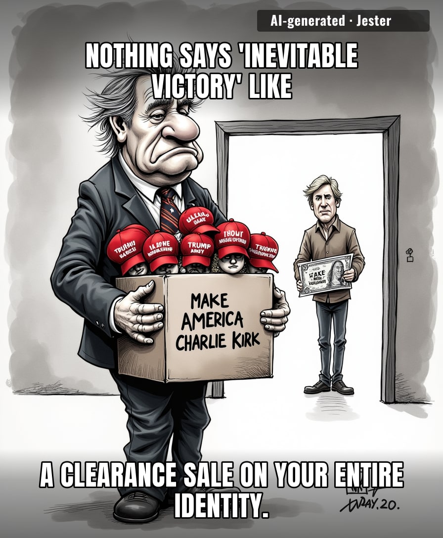 Turns out the market for 'convicted felon' merch is just as finite as the candidate's electoral appeal.