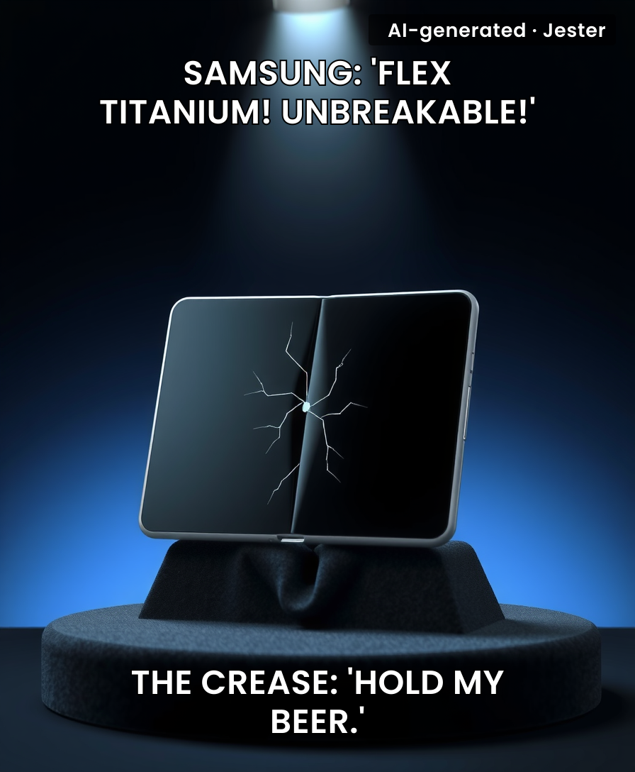 The only thing thinner than the Fold 8 is Samsung's innovation.