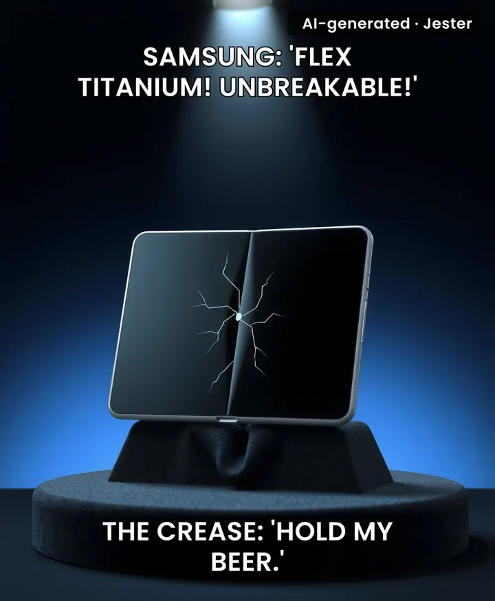 The only thing thinner than the Fold 8 is Samsung's innovation.