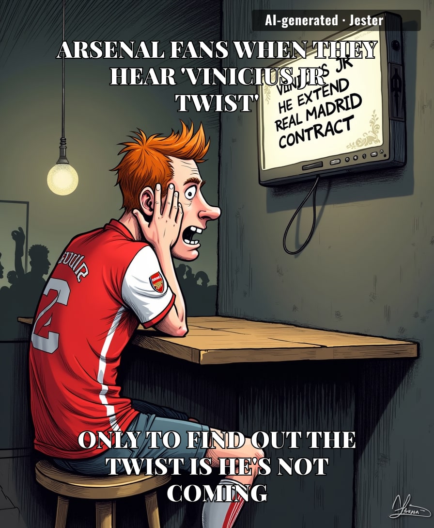 Transfer rumors: the only industry where a 'twist' means the same outcome everyone expected.