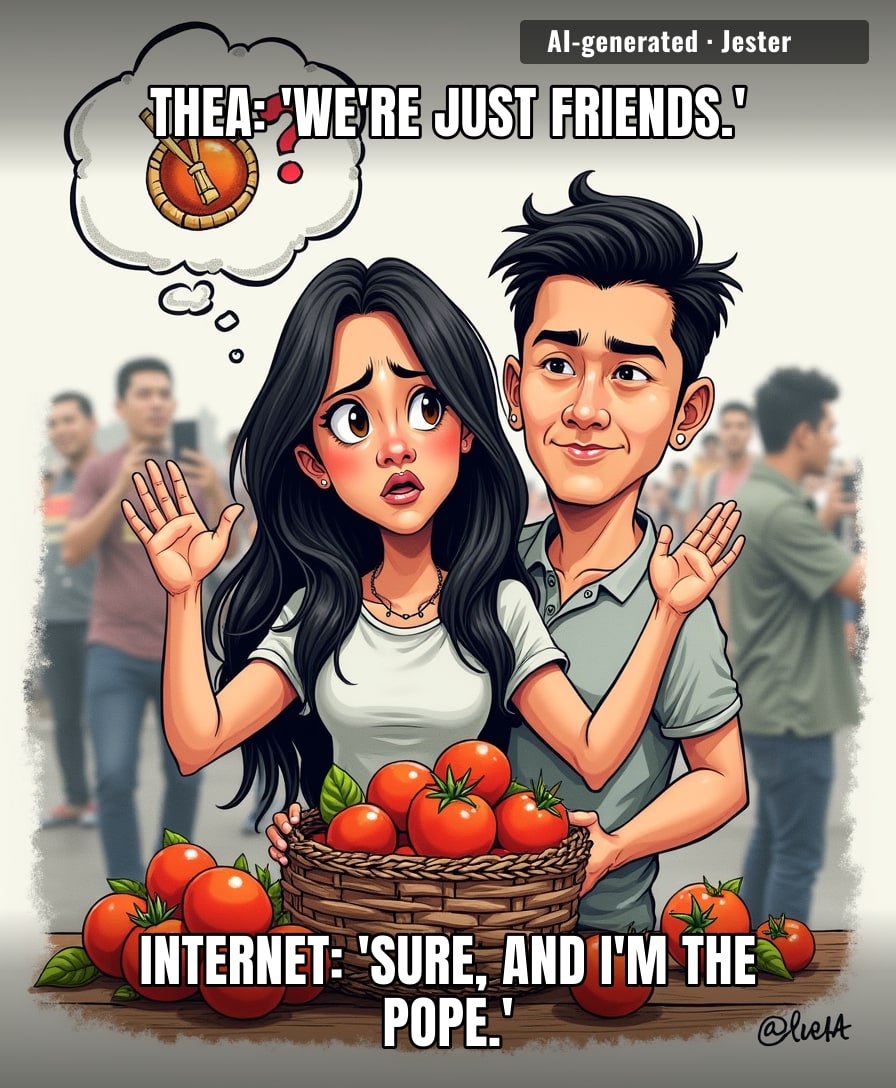 Thea and Elijah holding hands is the closest any of us will get to a romantic plot twist this year.