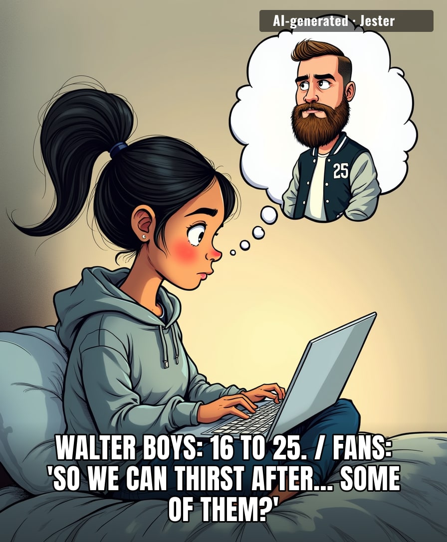 It's not the age gap, it's that Netflix expects us to believe a 25-year-old has a bedtime.