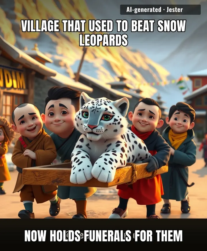 In Kibber, the only thing colder than the winter is the reception a sick snow leopard used to get.