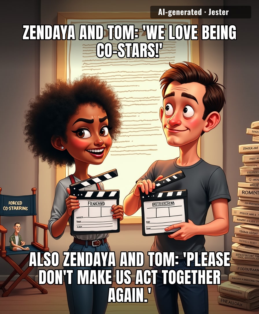 Their love story is so real, even their agents are filing for joint custody of the roles.