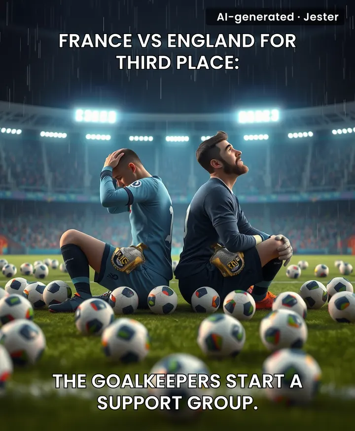 Ten goals in a consolation match — the only time losing a semi feels like winning the lottery of absurdity.