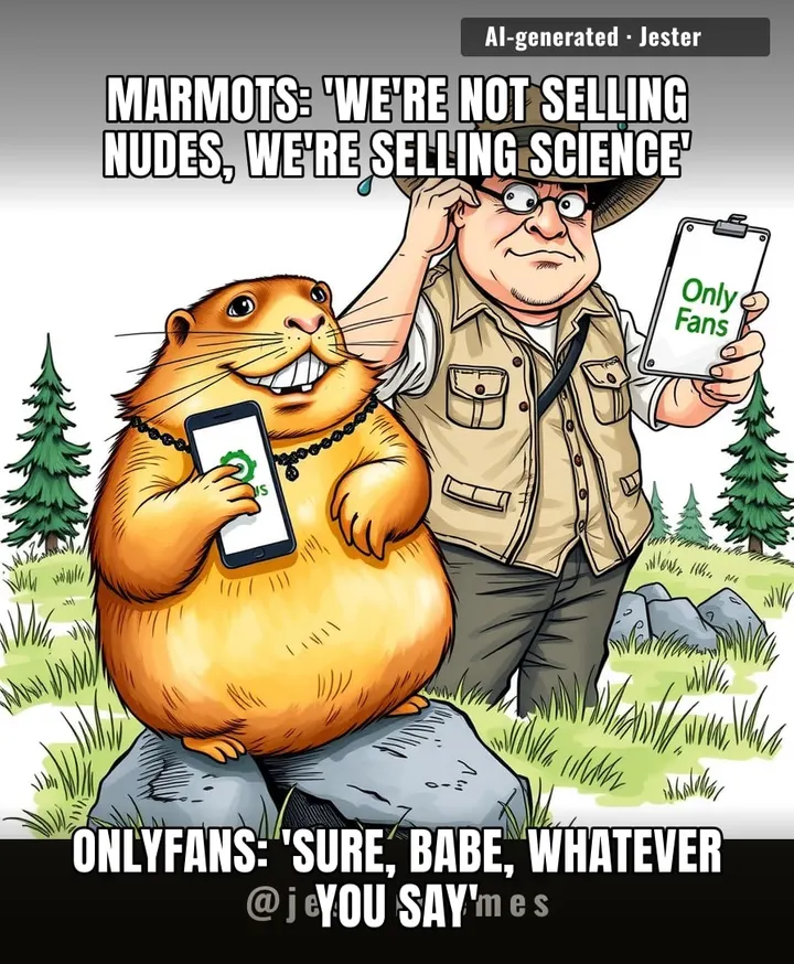 OnlyFans is now the go-to for wildlife funding — next up, squirrels doing tax fraud for conservation.