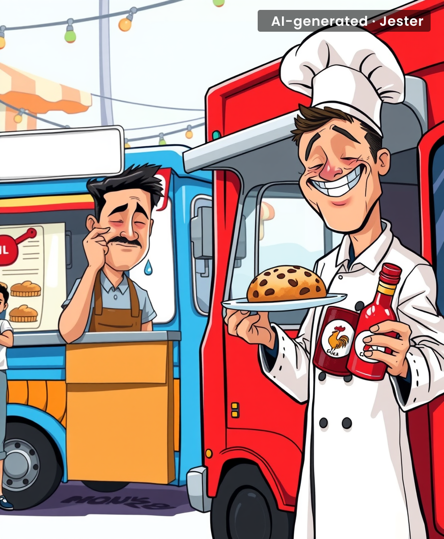 Market thought they'd seen innuendo. Then Subby showed up with Spotted Dick and Hot Cock Sauce.