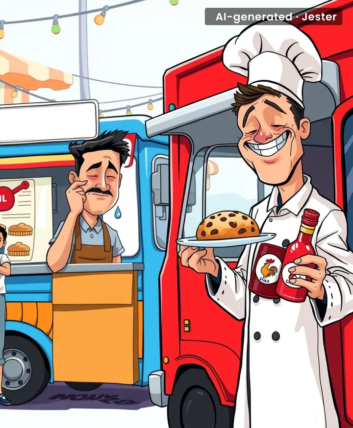 Market thought they'd seen innuendo. Then Subby showed up with Spotted Dick and Hot Cock Sauce.