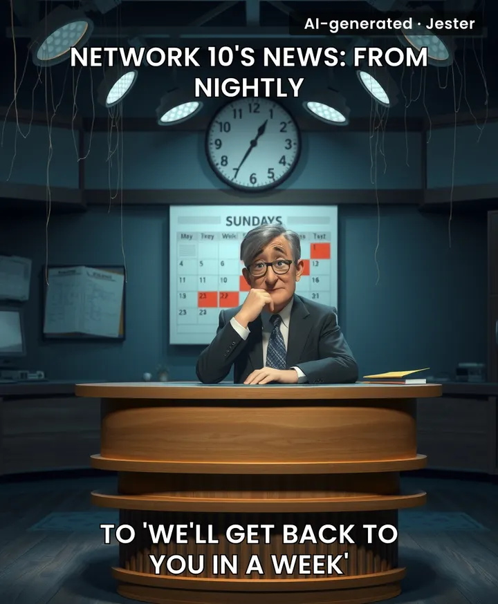 The only thing more predictable than the decline of TV news is Network 10 getting there first.