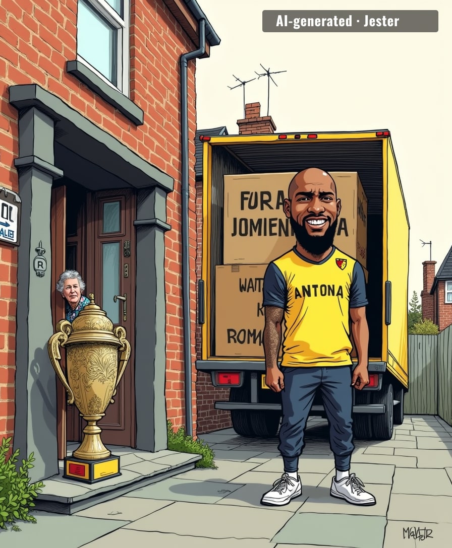 From Europa League to the Championship in one contract — that's not a transfer, that's a downgrade with extra steps and a loyalty card.