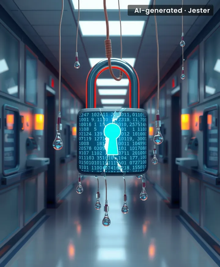 The hackers probably found the data easier to access than a hospital parking lot.