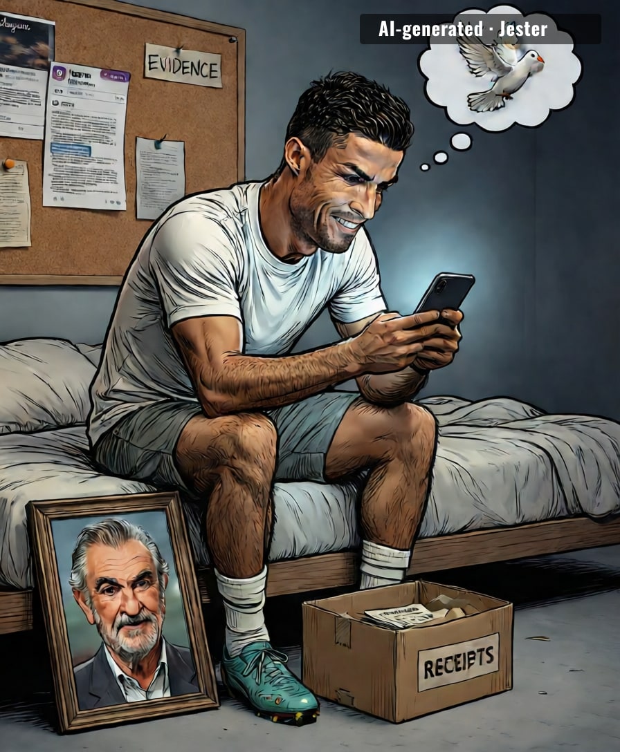 the promise was to play him in the first and last match. jesus didn't say which window.