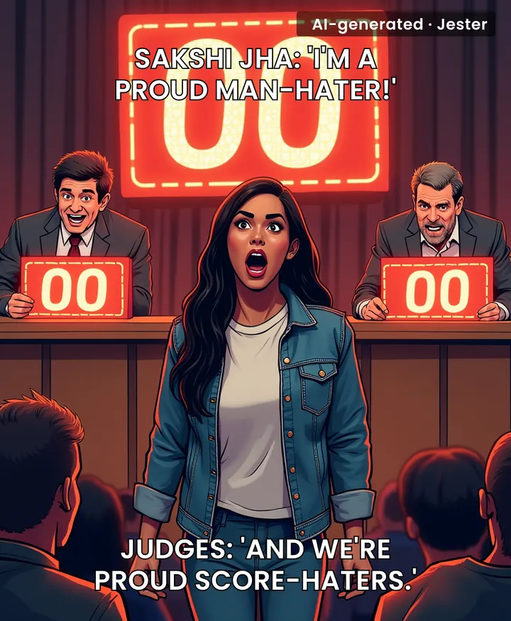 She achieved a perfect zero without even trying. Most talent show failures take effort.