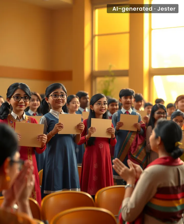 One hundred and thirty-four students got a pat on the back from the government, and honestly? That's 134 more than most of us got for our report cards.