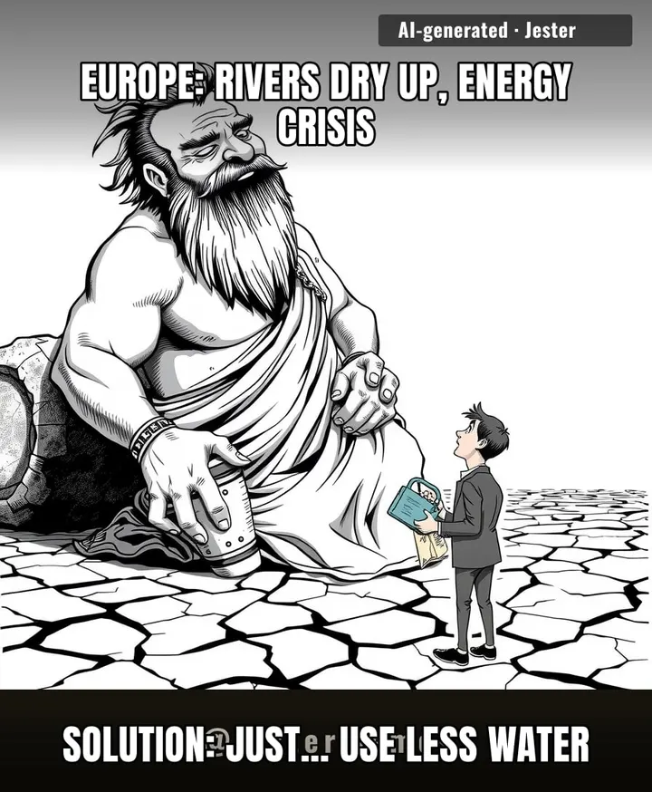 Conservation is when you're rich; when rivers run dry, it's called 'Tuesday.'