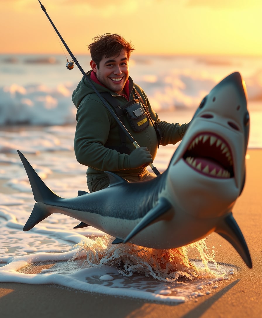 HE WRESTLED SHARKS FOR FUN. THE LAW DISAGREES.