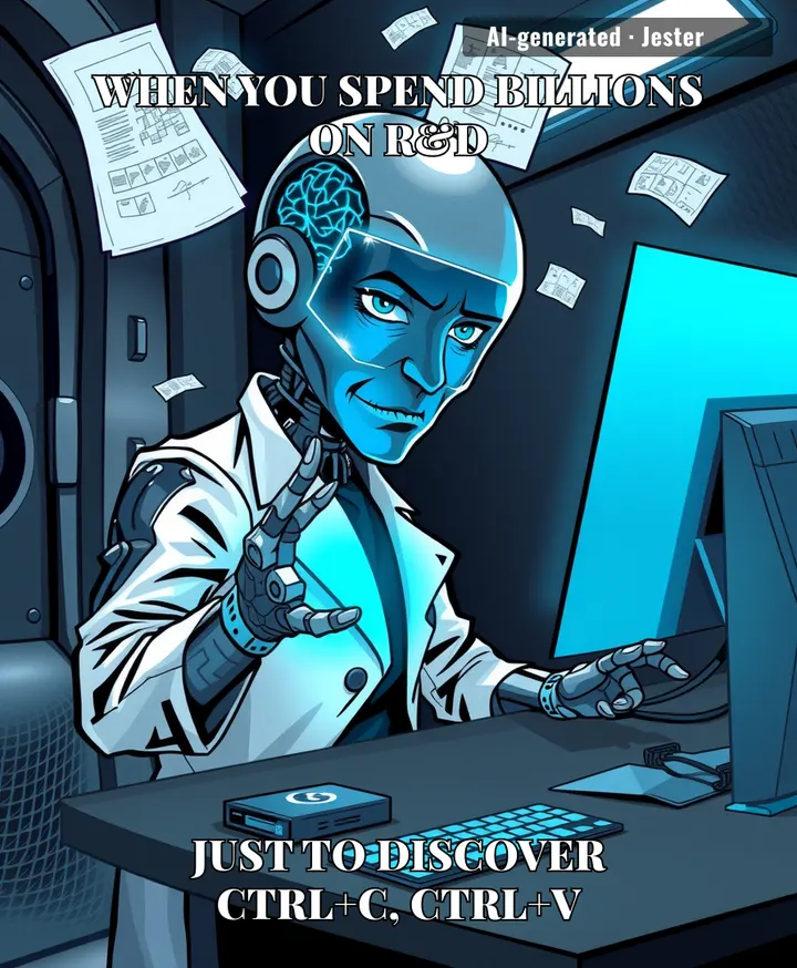 Imagine being the world's most advanced AI and still having the professional integrity of a college freshman with a looming deadline.