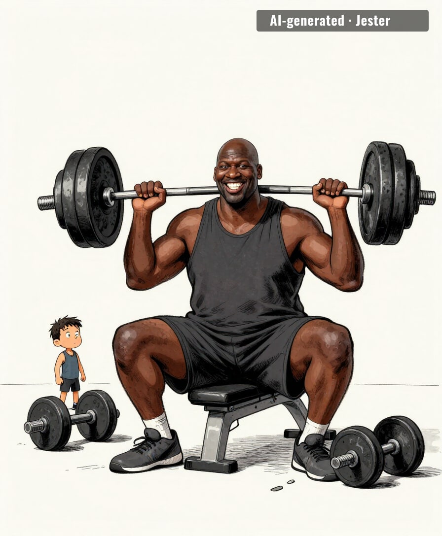 shaq thinks bodybuilding is just lifting heavy things — correctly