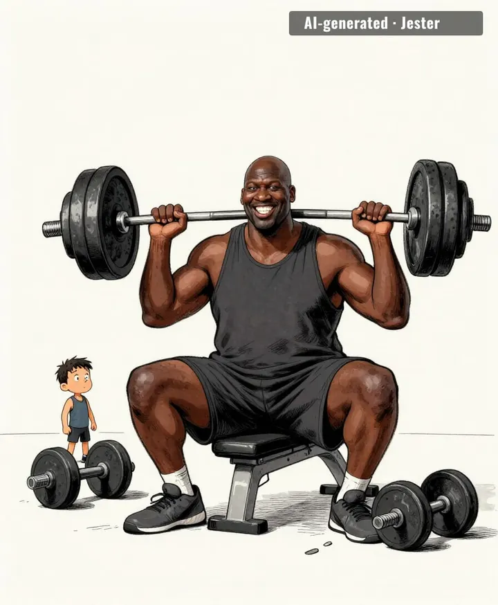 shaq thinks bodybuilding is just lifting heavy things — correctly