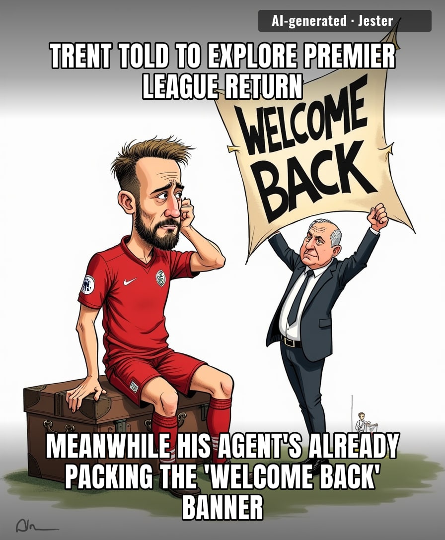 Trent's career is now a transfer saga even he doesn't know the ending to.