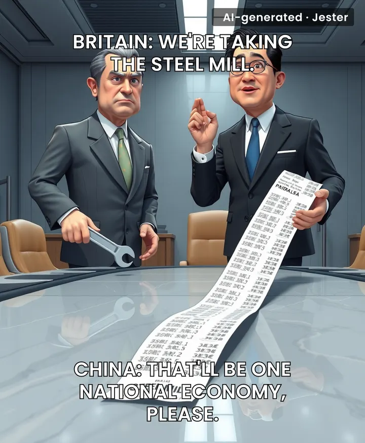 Nothing says 'sovereignty' quite like getting an invoice for the assets you just seized.