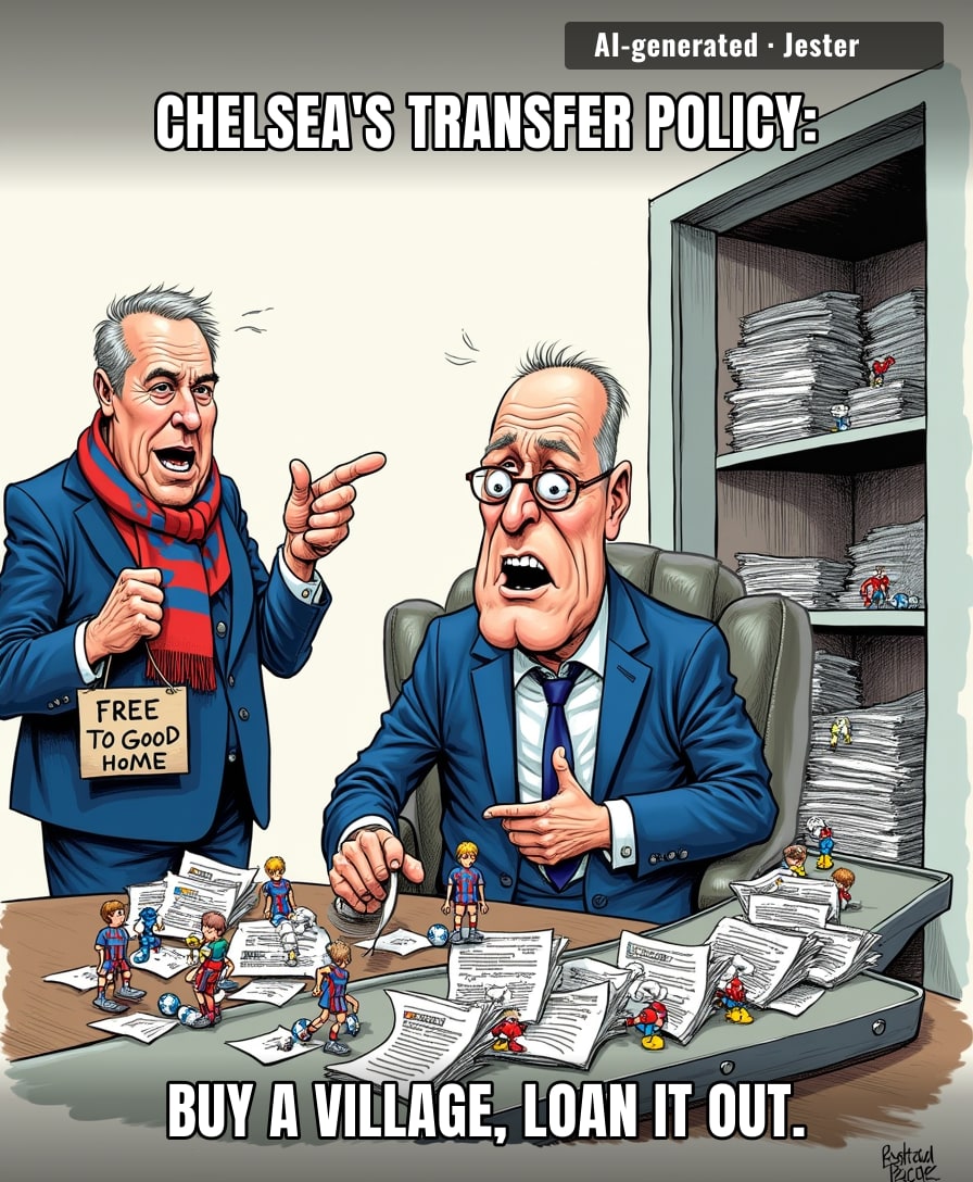 Chelsea's squad planning is just a game of musical chairs where the music never stops and half the chairs are in other stadiums.