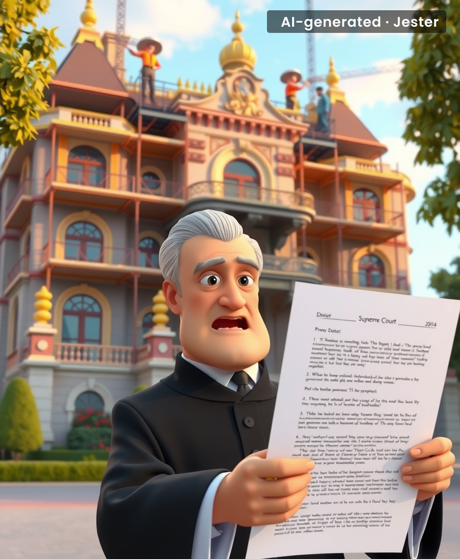 The only thing taller than Mannat's new floors is the pile of environmental regulations they just made a joke of.