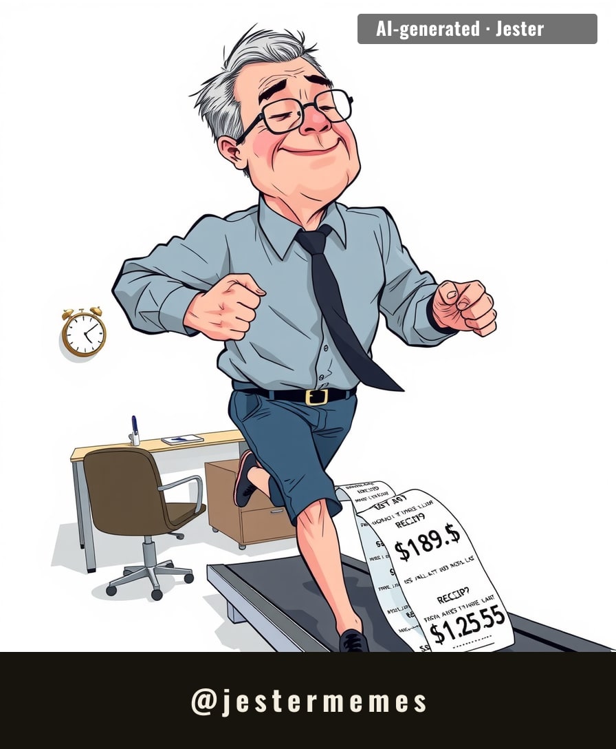 I ran an ultramarathon on company time and the only thing that cramped was payroll.