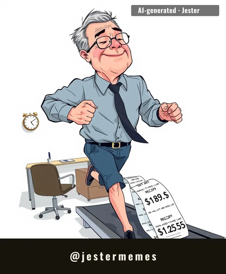 I ran an ultramarathon on company time and the only thing that cramped was payroll.