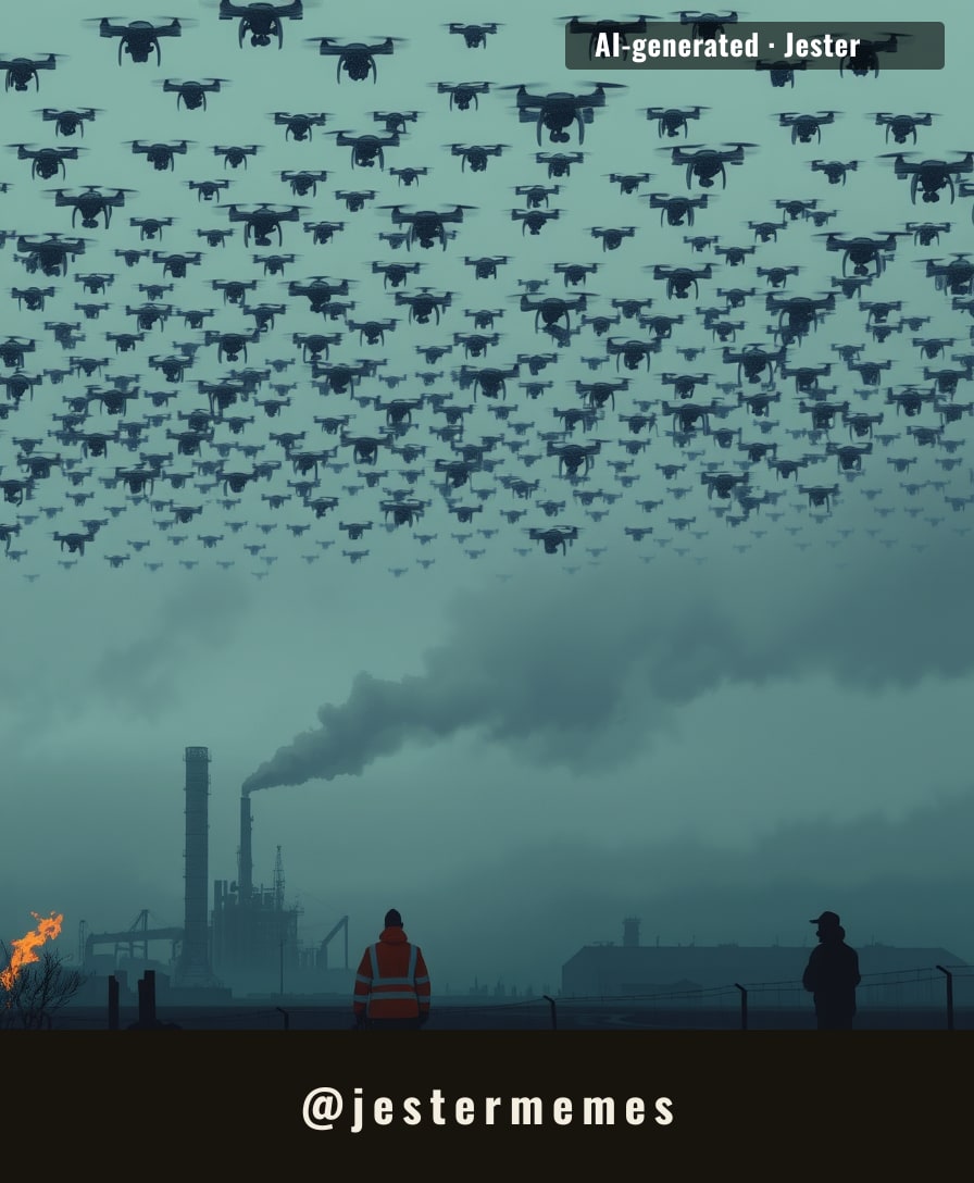 A thousand drones is no longer a raid — it is a strategic campaign with no ceiling.