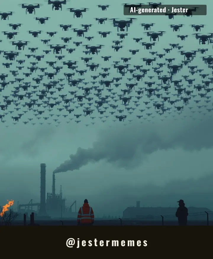 A thousand drones is no longer a raid — it is a strategic campaign with no ceiling.
