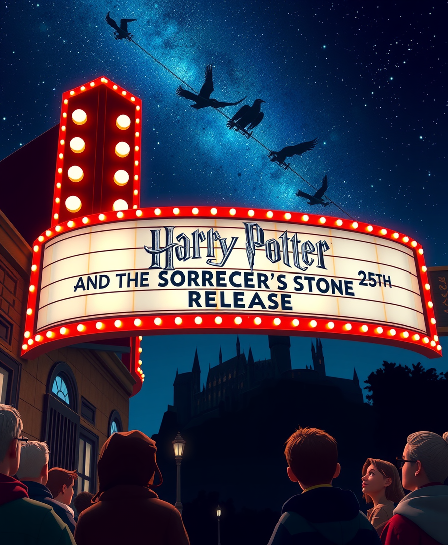 25 YEARS ON, HOGWARTS STILL OWNS THE BOX OFFICE. AND IT'S ABOUT TO GET MORE MAGICAL.
