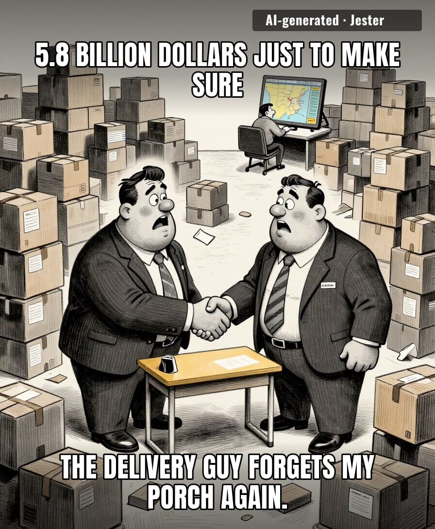 We've reached the point where shipping companies just merge to avoid competing at being incompetent.