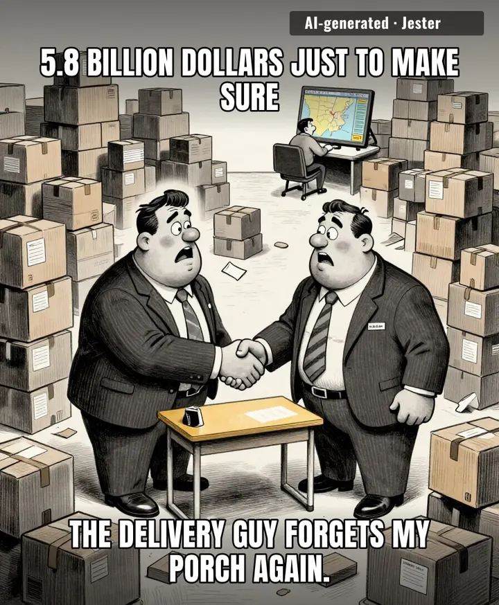 We've reached the point where shipping companies just merge to avoid competing at being incompetent.