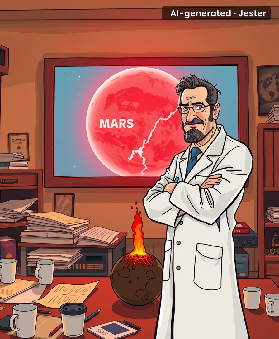 Just once I'd like scientists to discover something on Mars that isn't just 'Earth but older and deadlier.'